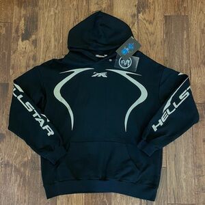 Hellstar Black Hoodie for Men
